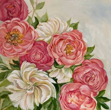 Print of Realism Botanic Paintings by Sultan Aubekerov