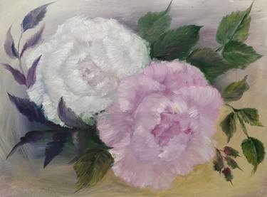 Original Photorealism Botanic Paintings by Sultan Aubekerov