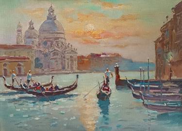 Original Realism Seascape Paintings by Sultan Aubekerov