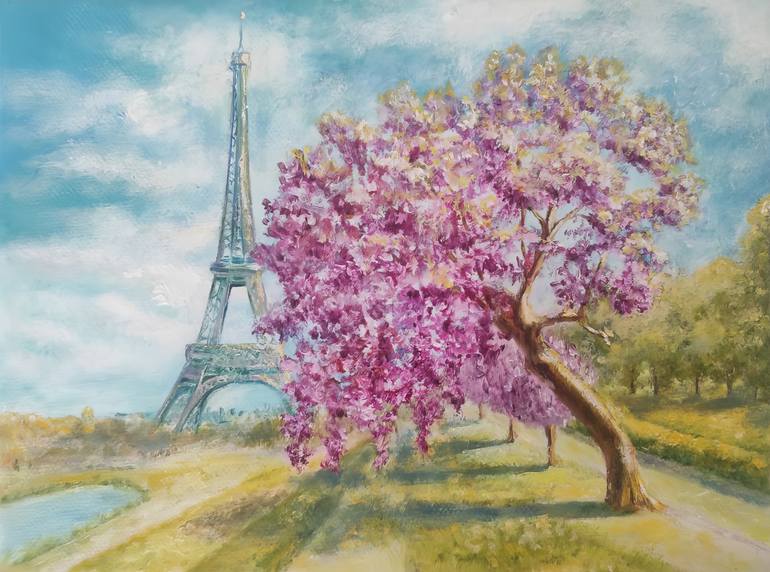 Original Realism Nature Painting by Sultan Aubekerov