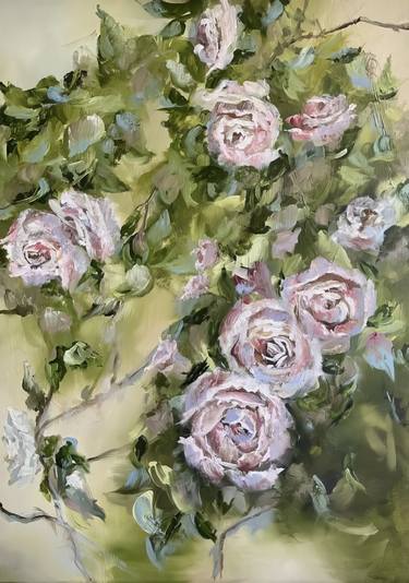 Original Classicism Botanic Paintings by Sultan Aubekerov
