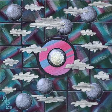 Original Contemporary Abstract Mixed Media by Maria A Brito
