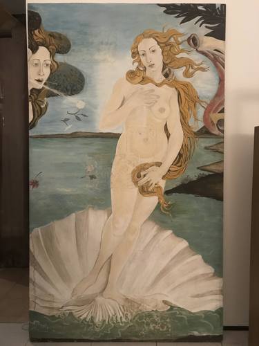 Original Classicism Nude Paintings by Severine A