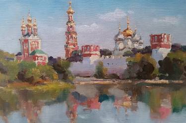 Original Impressionism Architecture Paintings by Yelena Ipatko