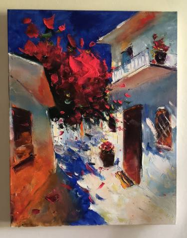 Original Impressionism Architecture Paintings by Yelena Ipatko