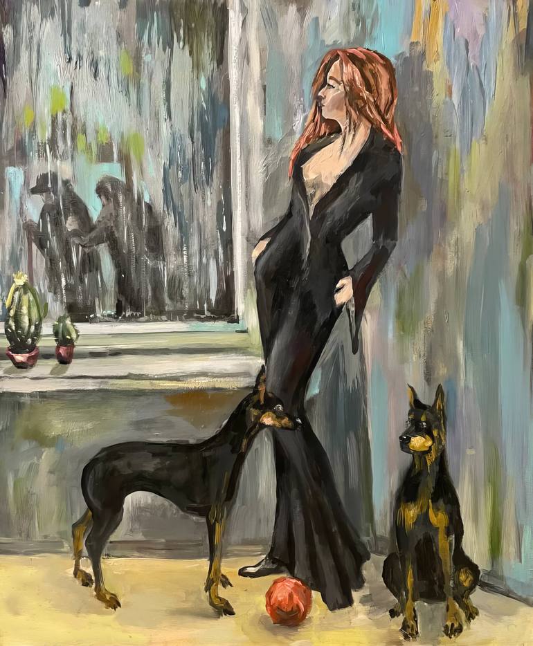 Original Impressionism Women Paintings by Darya Yashmetova