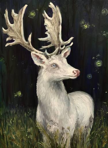 Original Realism Animal Painting by Darya Yashmetova