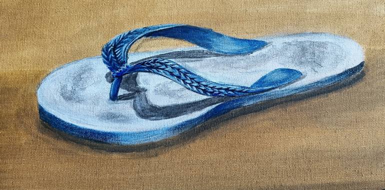 Original Minimalism Rural Life Painting by Philip Aguilar