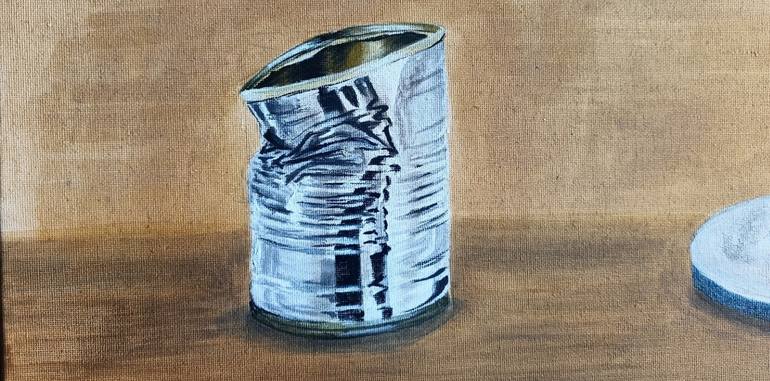 Original Minimalism Rural Life Painting by Philip Aguilar