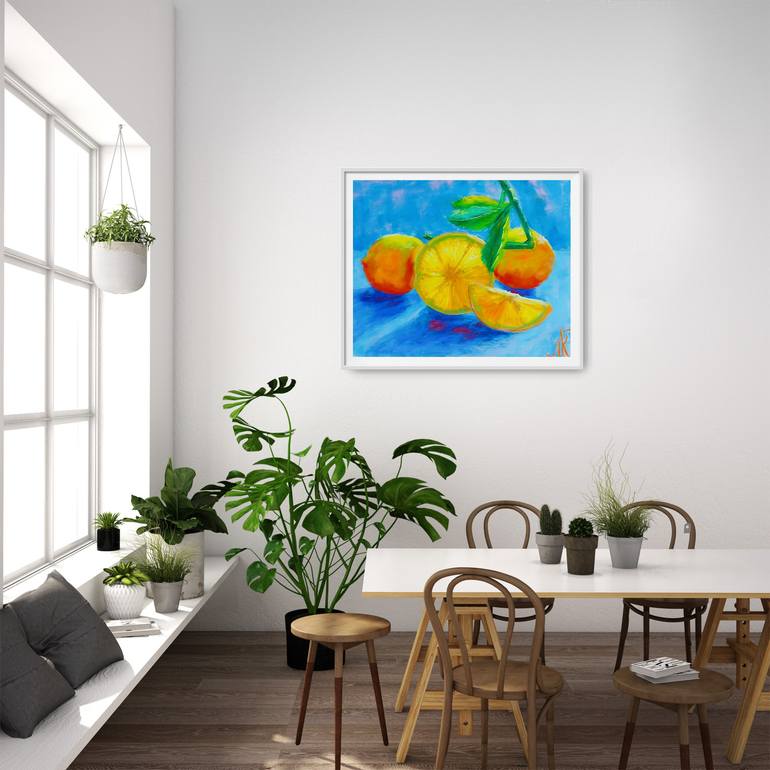 Original Impressionism Still Life Painting by Nataly Kenny