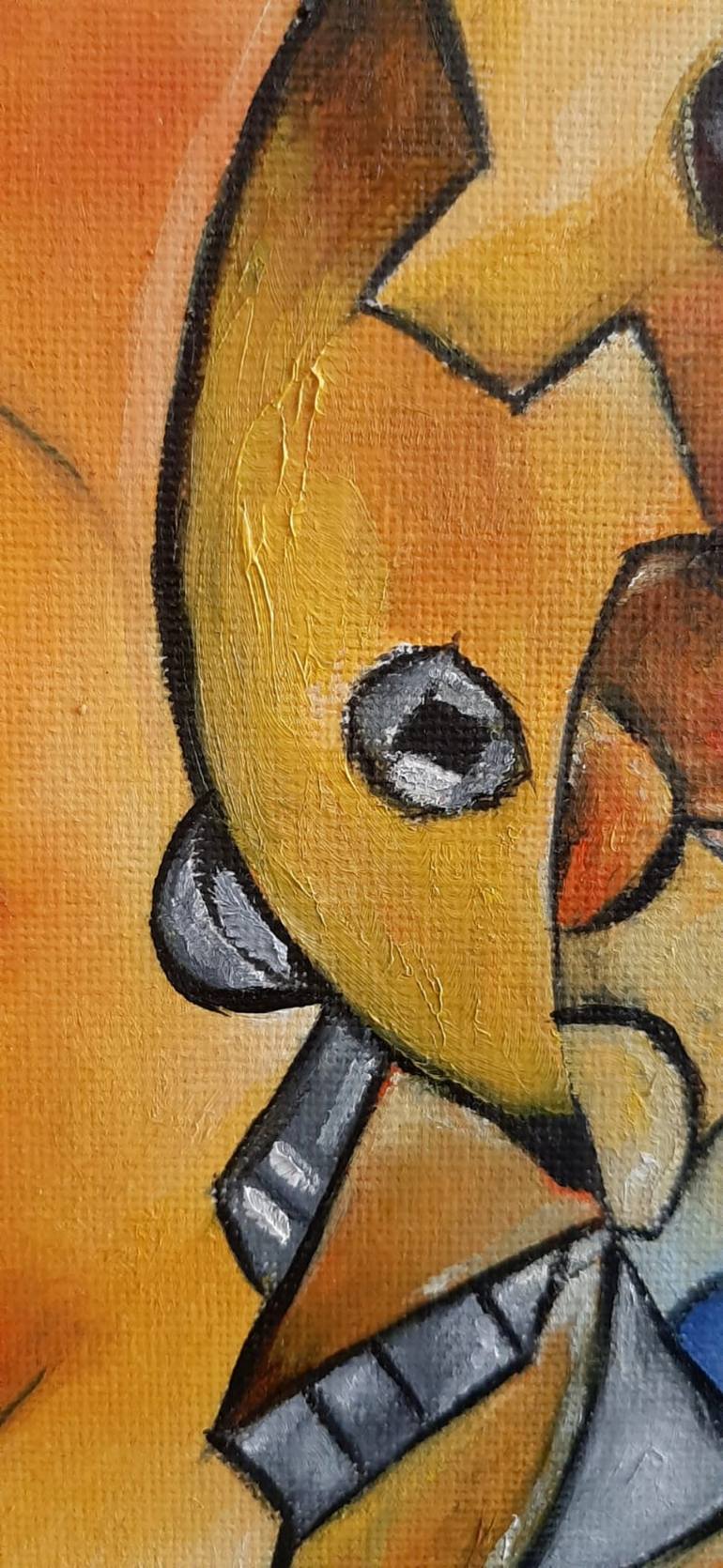 Original Contemporary Abstract Painting by Andy Carrera