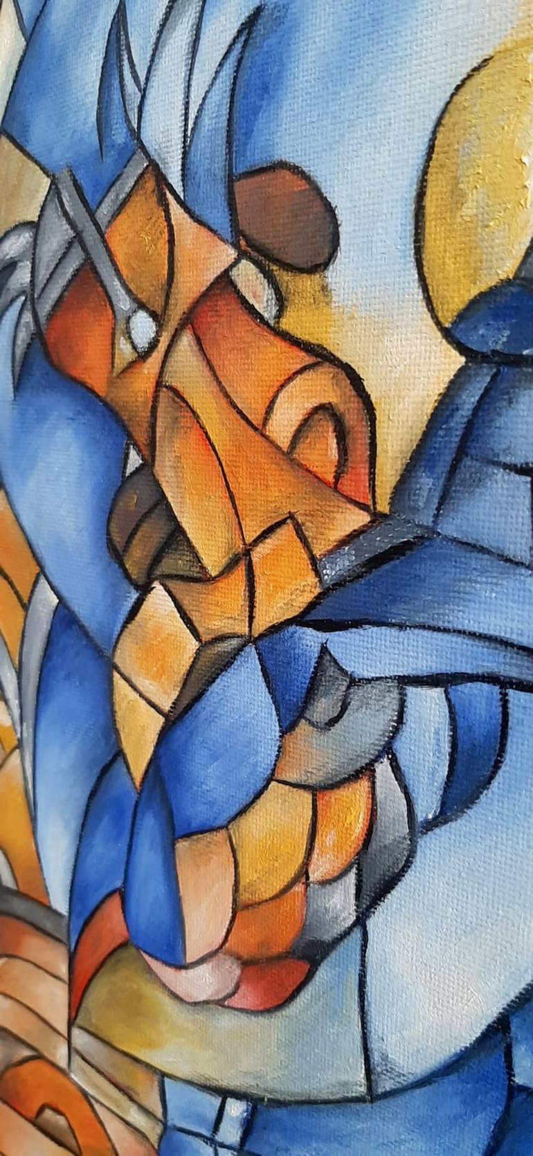 Original Contemporary Abstract Painting by Andy Carrera