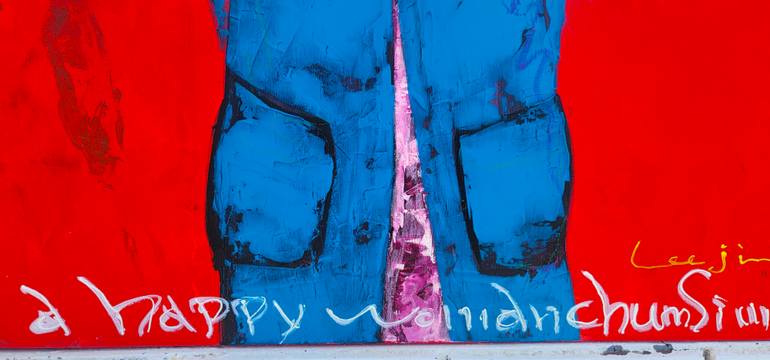 Original Expressionism Women Painting by Cheol Jin Lee