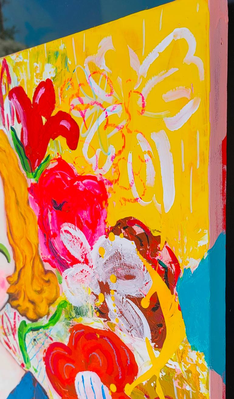 Original Expressionism Women Painting by Cheol Jin Lee