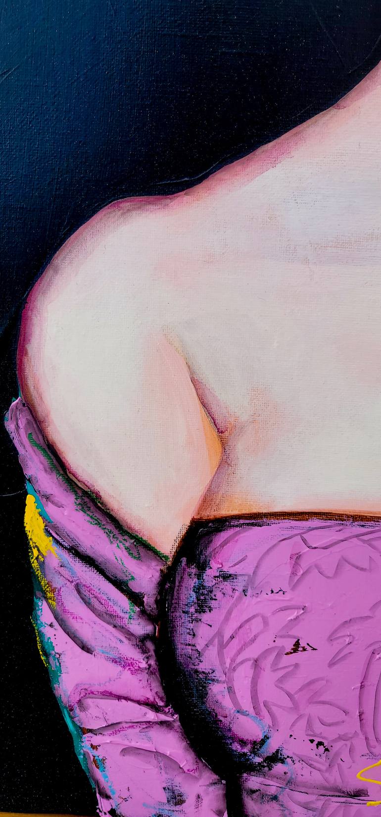 Original Expressionism Women Painting by Cheol Jin Lee