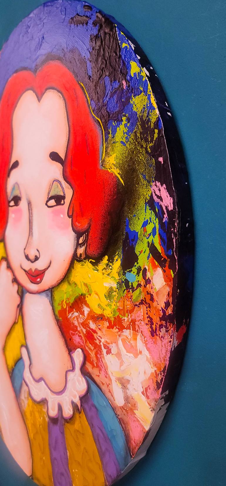 Original Contemporary Women Painting by Cheol Jin Lee