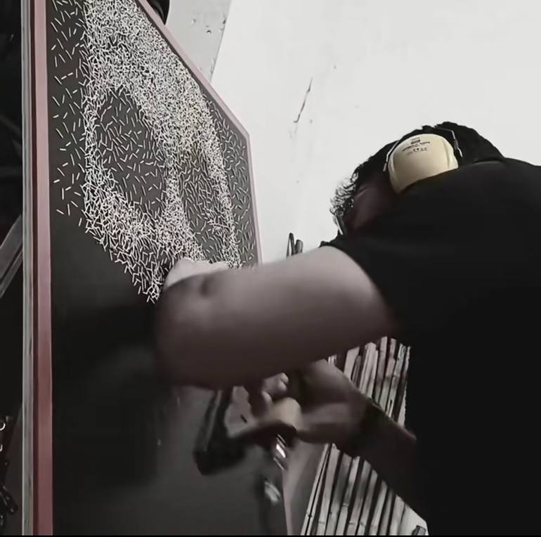 Original Contemporary Cinema Painting by Riccardo Pozza