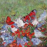 Butterflies in the Garden by Animesh Roy
