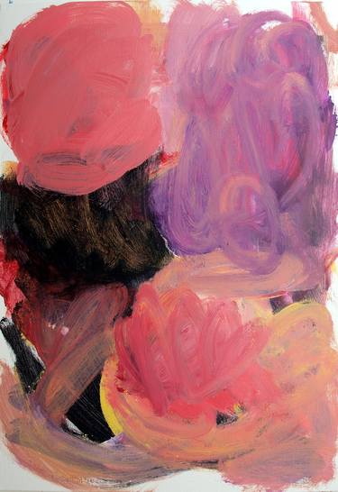 Original Abstract Expressionism Abstract Painting by Jahan Gerrard