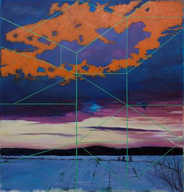 Rational space with winter sky, 2012 thumb