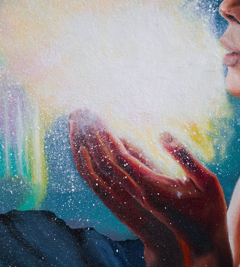 Original Contemporary Nature Painting by Ecaterina Botezatu