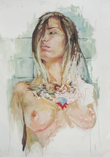 Original Nude Painting by Frederico Arêde