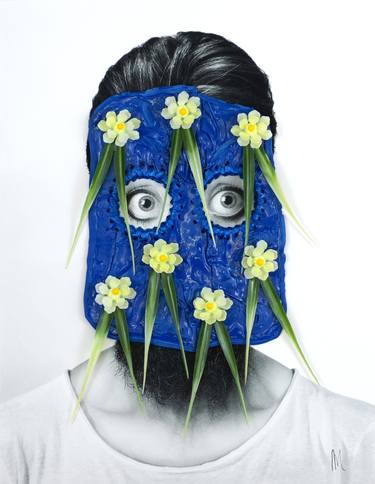 Original Contemporary People Mixed Media by Maria Elena Reverte