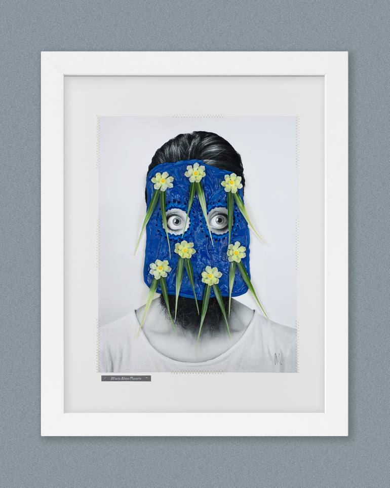 Original Contemporary People Mixed Media by Maria Elena Reverte