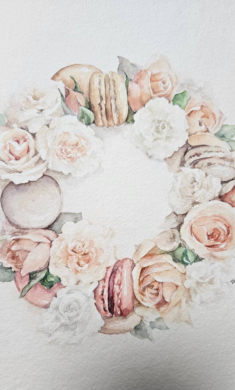 Original Folk Food & Drink Painting by Sweet Kim