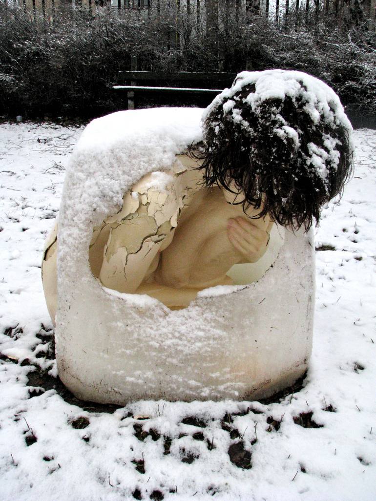 Original Nude Sculpture by Natália Zavaďáková
