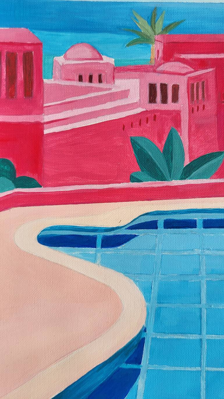 Original Figurative Travel Painting by Petra Lizde