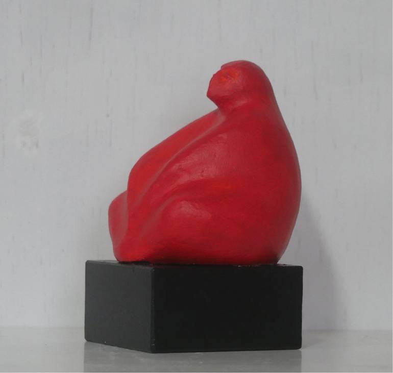 Original Contemporary People Sculpture by Angelika Binegger-Hoerl