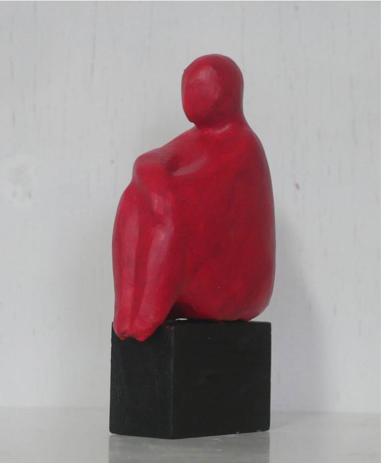Original Contemporary People Sculpture by Angelika Binegger-Hoerl