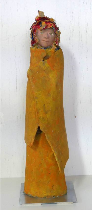 Original Contemporary Children Sculpture by Angelika Binegger-Hoerl