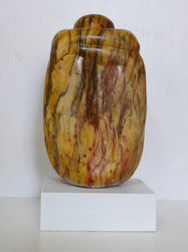 Original Abstract Men Sculpture by Angelika Binegger-Hoerl