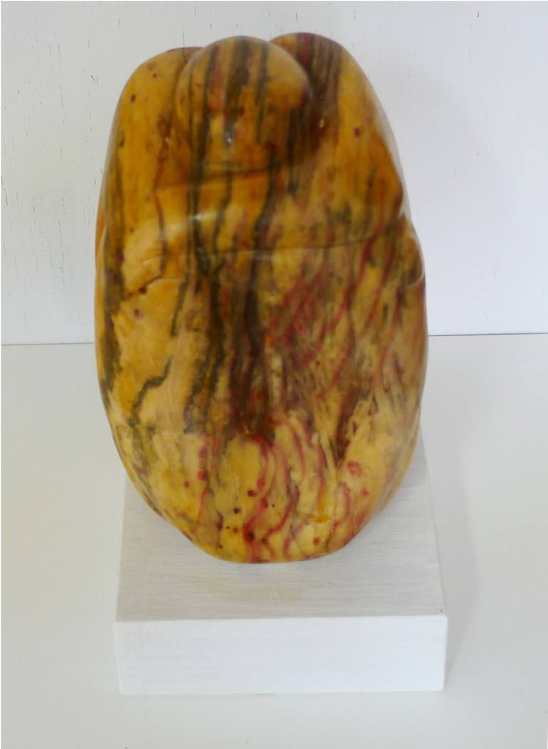 Original Abstract Men Sculpture by Angelika Binegger-Hoerl