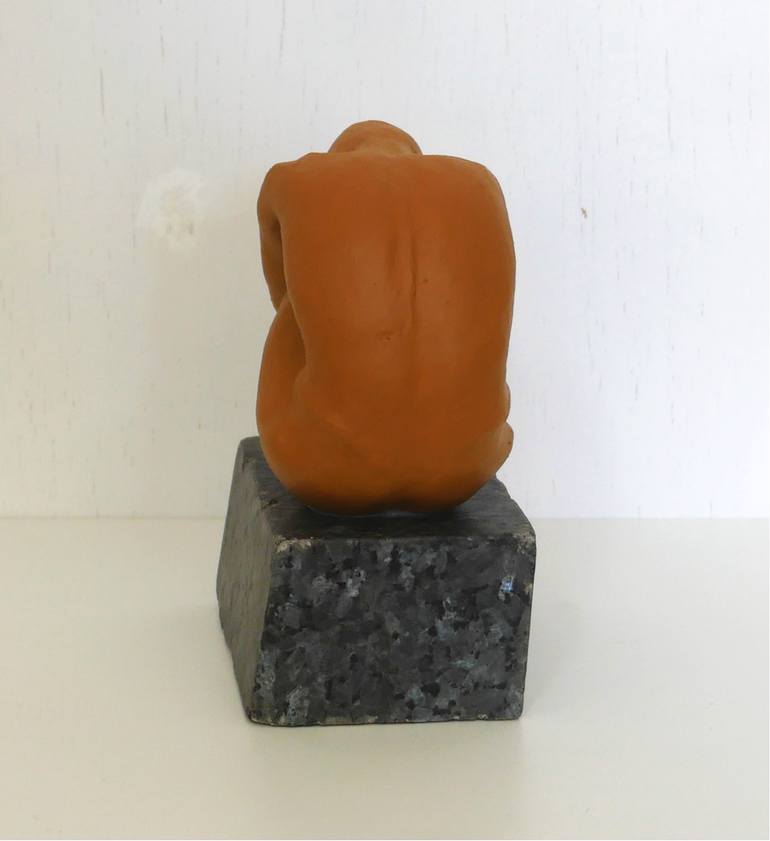 Original Abstract Men Sculpture by Angelika Binegger-Hoerl