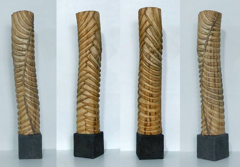 Original Modern Floral Sculpture by Angelika Binegger-Hoerl