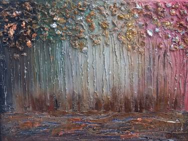 Original Abstract Expressionism Abstract Painting by Ksana Ruhr