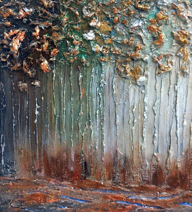 Original Abstract Expressionism Abstract Painting by Ksana Ruhr
