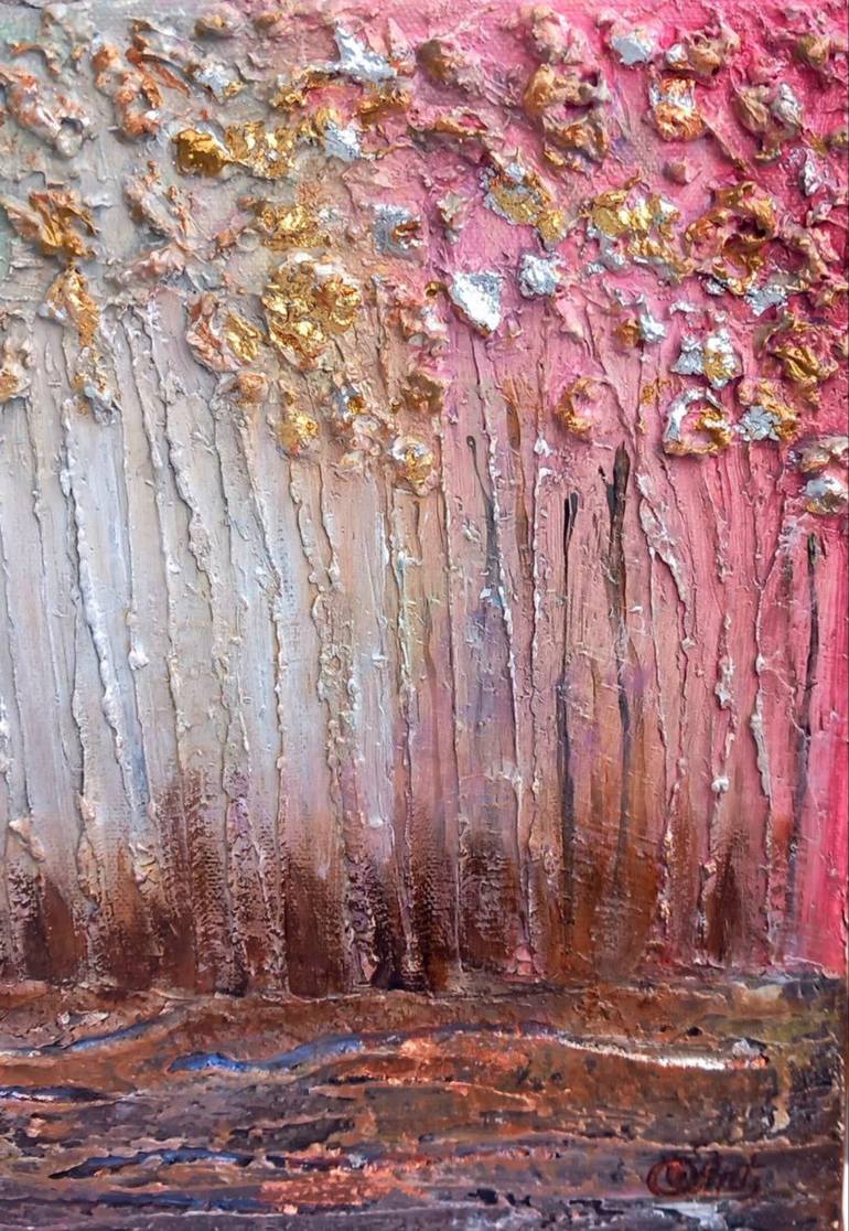 Original Abstract Expressionism Abstract Painting by Ksana Ruhr