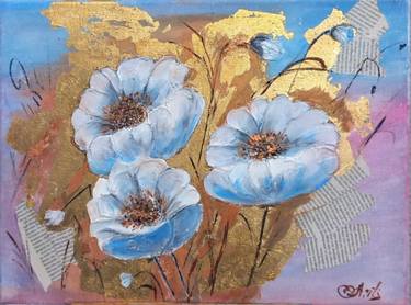 Original Abstract Expressionism Abstract Painting by Ksana Ruhr