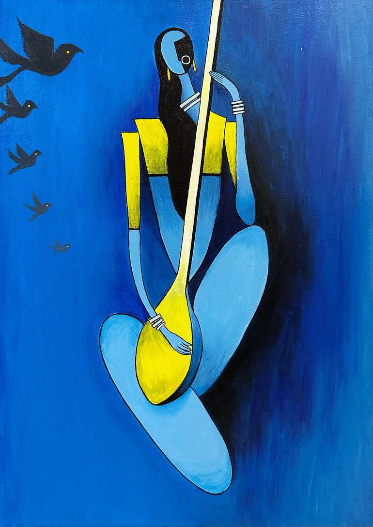 Original Abstract Music Paintings by Deepali Patil