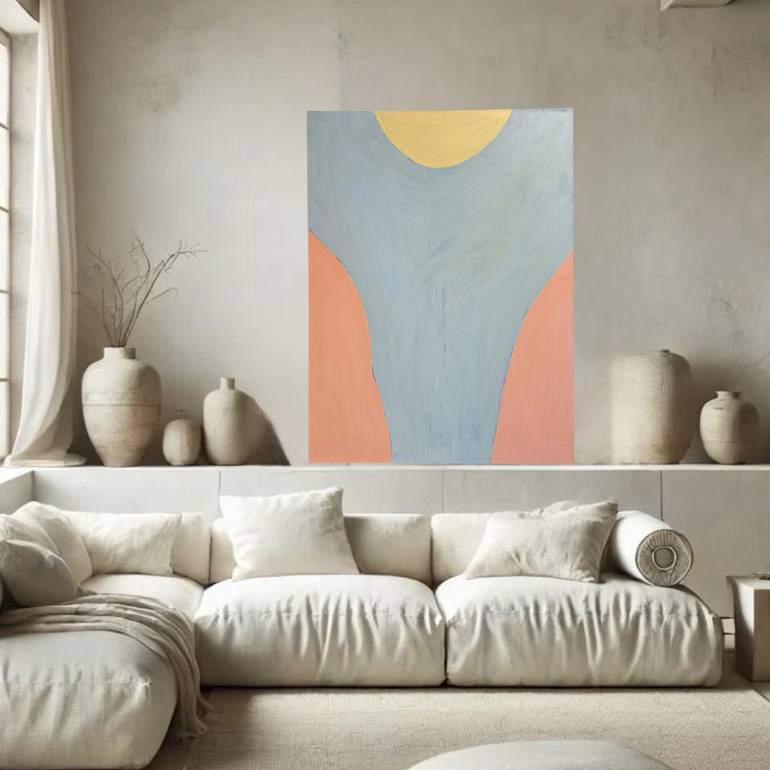 Original Abstract Expressionism Abstract Painting by Stephanie Rado Taormina