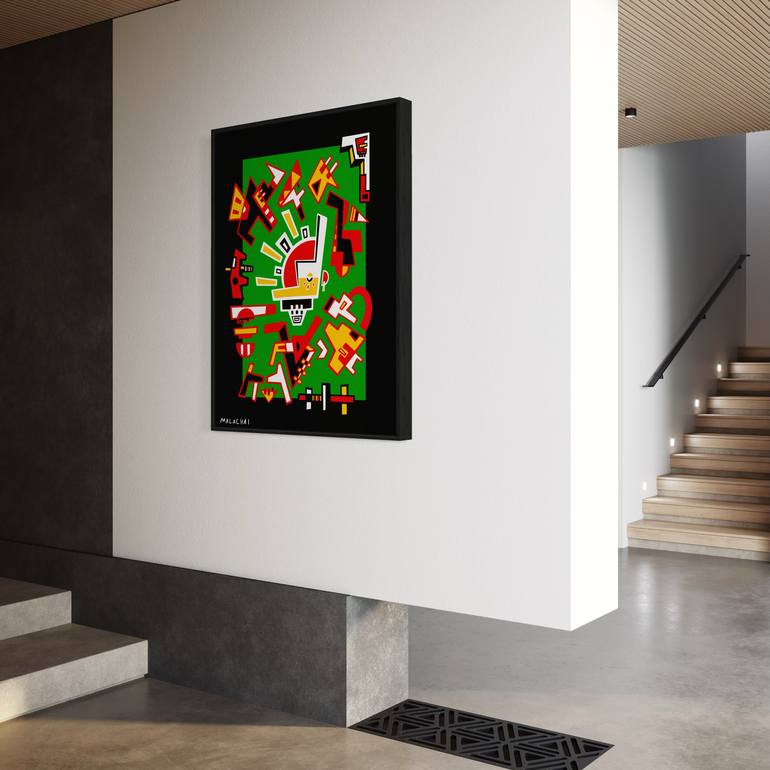 Original Contemporary Abstract Painting by Malachai Mockabee