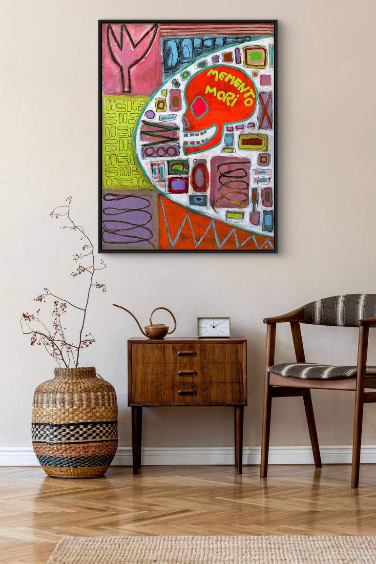 Original Conceptual Abstract Painting by Jp Bell