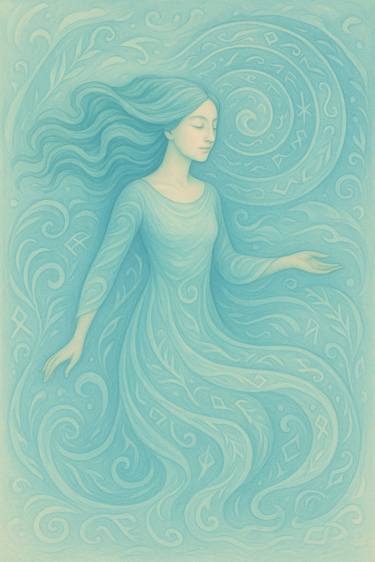 Original Digital Art Water Digital by Inessa Ruzh