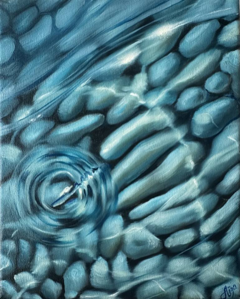 Print of Realism Water Paintings by Aisylu Burangulova