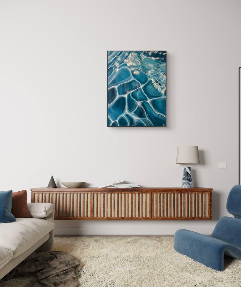 Original Contemporary Water Painting by Aisylu Burangulova