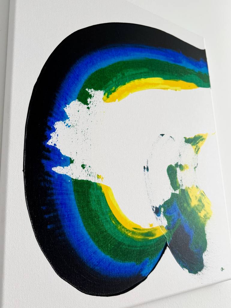 Original Abstract Expressionism Abstract Painting by Amanda Q